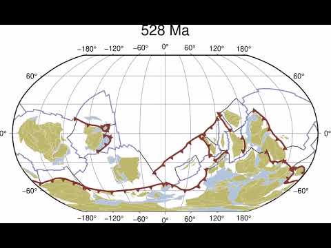 Видео с движением тектонических плит / © Сиднейский университет