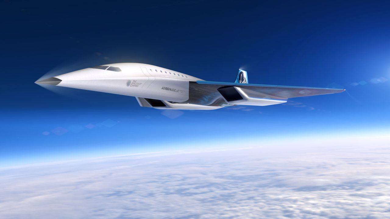 Virgin Galactic представляет сверхзвуковой самолет Mach 3