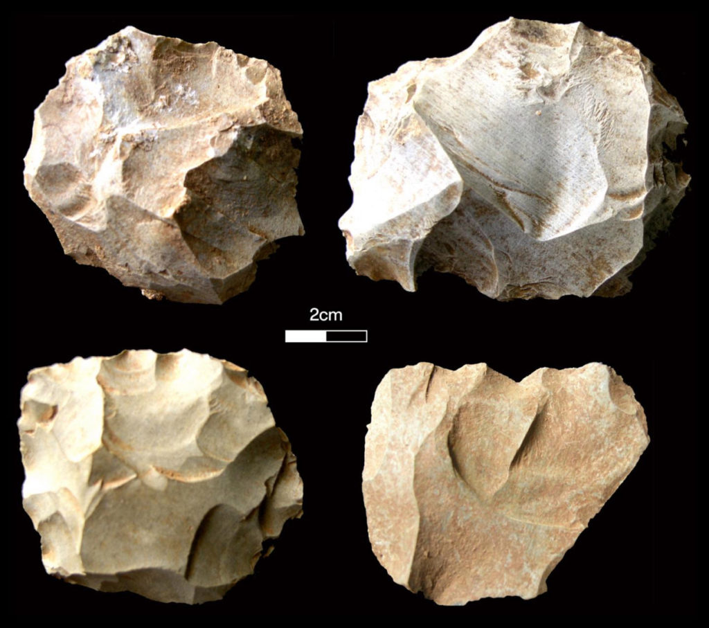 Образцы каменных орудий из долины Миддл-Сон / ©Clarkson et al., 2020