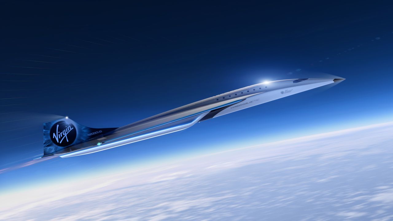 Virgin Galactic представляет сверхзвуковой самолет Mach 3