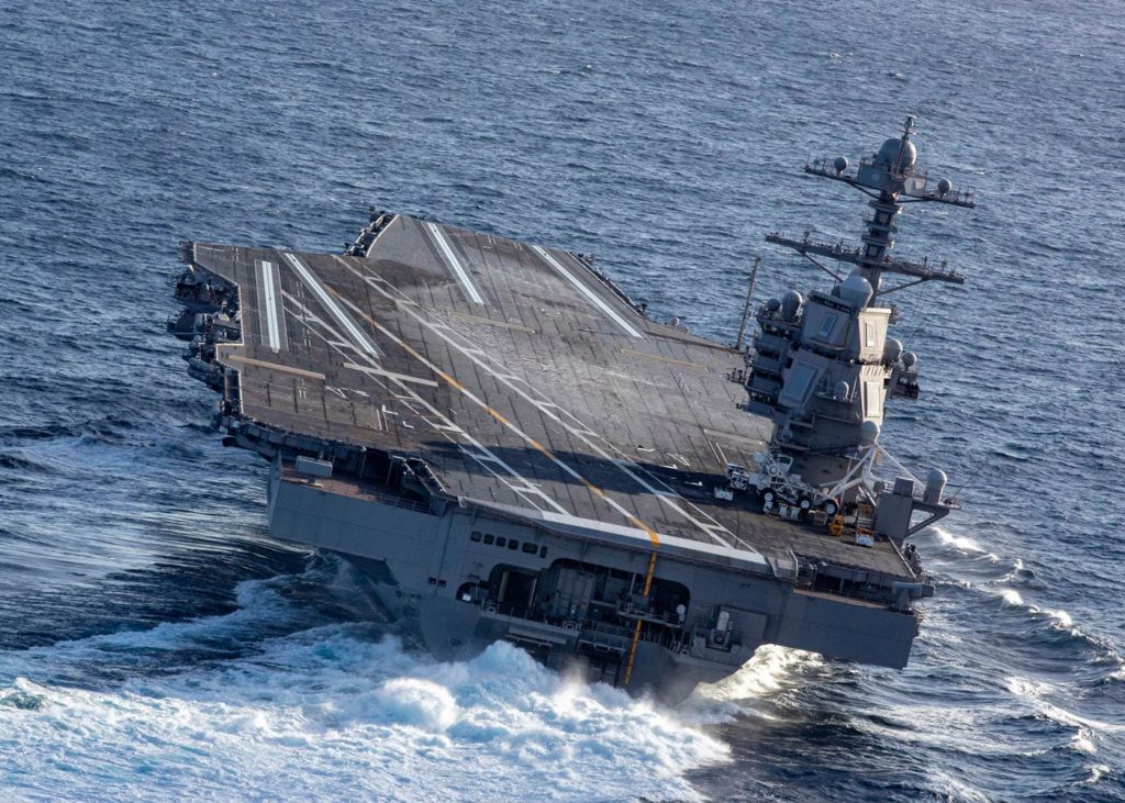 USS Gerald R. Ford (CVN-78) / ©thedrive