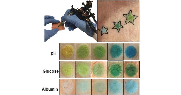 Ученые из Германии разработали технологию биосенсорных татуировок