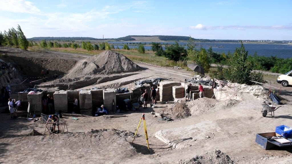 Раскопки в Ноймарк-Норд / ©Wil Roebroeks, Leiden University