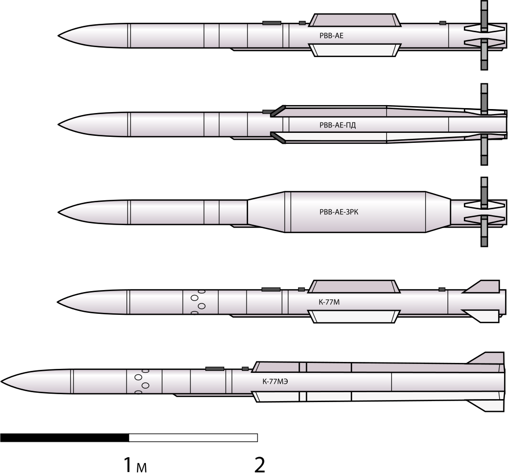 Модификации ракеты Р-77 / ©wikipedia