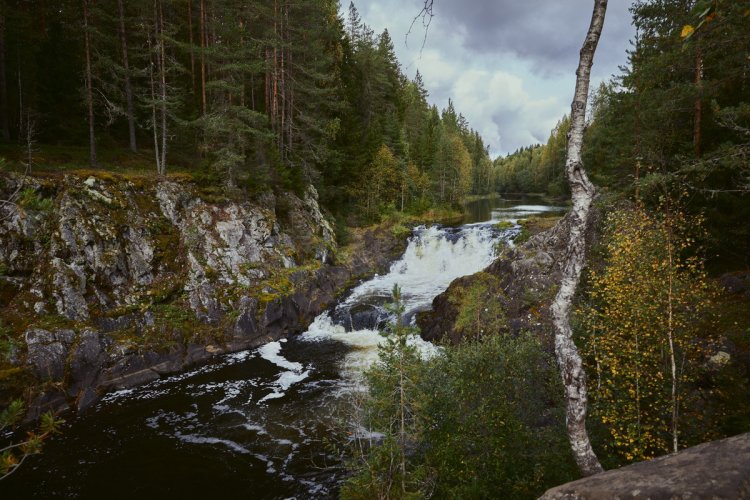 Водопад Кивач.Фото: Елена Либрик / «Научная Россия»