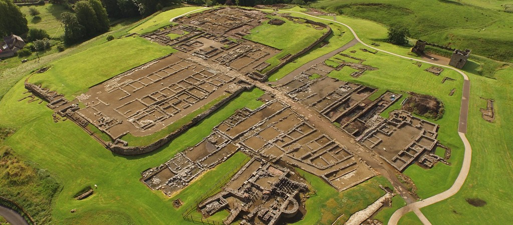 Общий вид раскопок Виндоланды / ©Vindolanda Trust