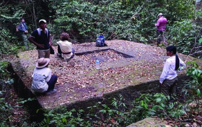 Одно из культовых сооружений Махендрапарваты / © Cambodian Archaeological Lidar Initiative 