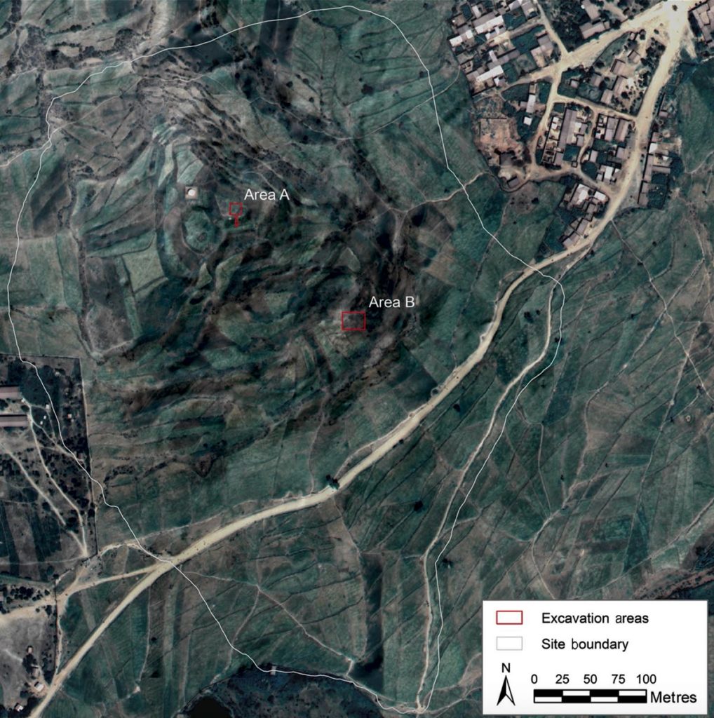 Бета-Самади «глазами» спутников Worldview-3 и ALOS PRISM / ©Harrower et al., 2019