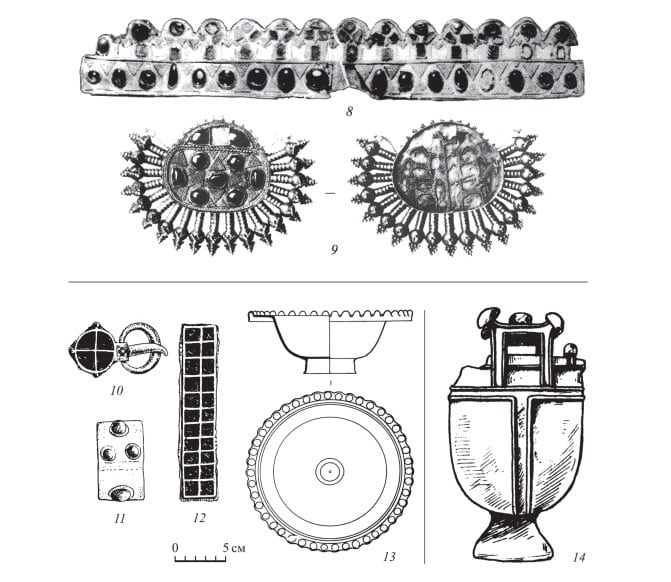 Находки гуннского времени на Нижнем Дону / ©М.М.Казанский и А.В.Мастыкова