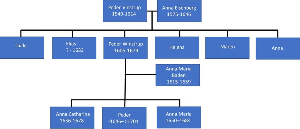 Генеалогическое древо Винструпов / / © Journal of Archaeological Science: Reports (2021)