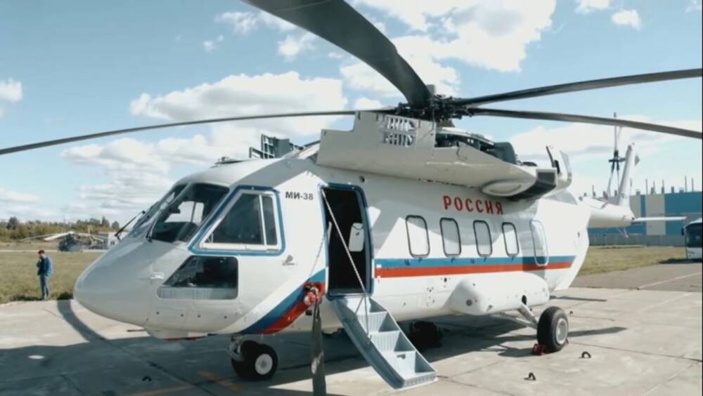 Ми-38 для специального летного отряда «Россия» / ©Пресс-служба Президента Татарстана