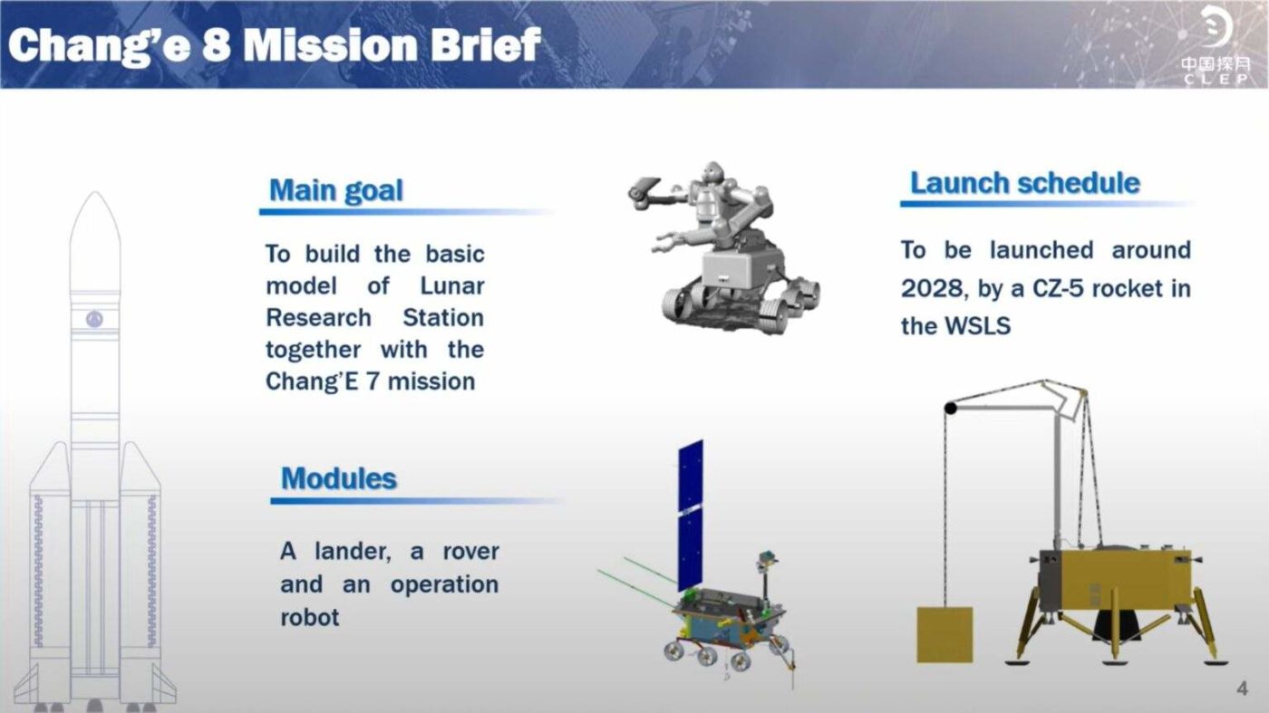 На выставке МАК 2023 представлены новые сведения о китайской лунной миссии Чанъэ-8