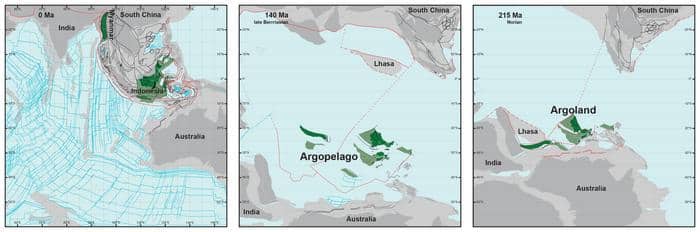 Реконструкция континента Арголэнд / © www.eurekalert.org