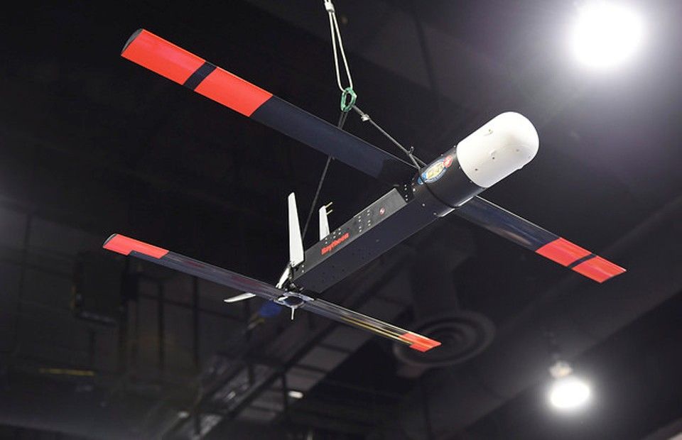 Low-Cost Unmanned aerial vehicle Swarming Technology (LOCUST) / ©breakingdefense