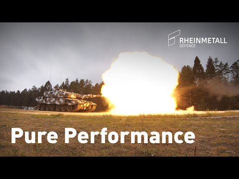 Демонстрация 130-миллиметровой пушки Rheinmetall / ©Rheinmetall