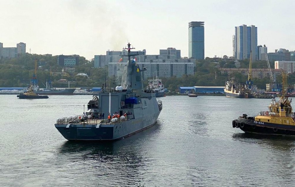  «Алдар Цыденжапов» выходит в море / ©Министерство обороны Российской Федерации