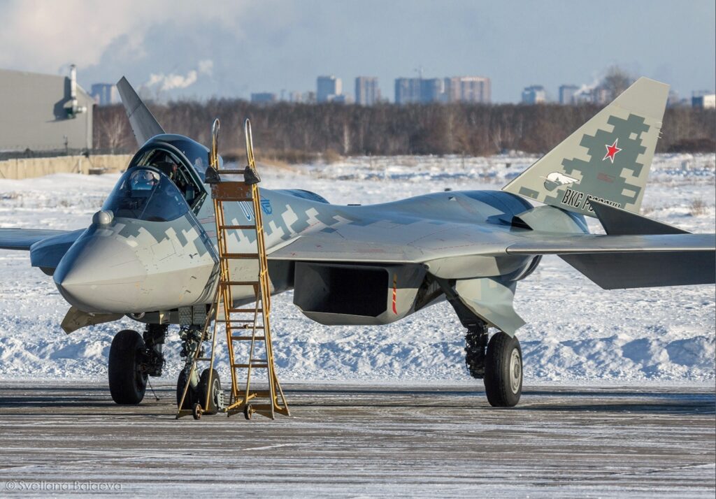 Второй серийный Су-57 / ©Светлана Балаева