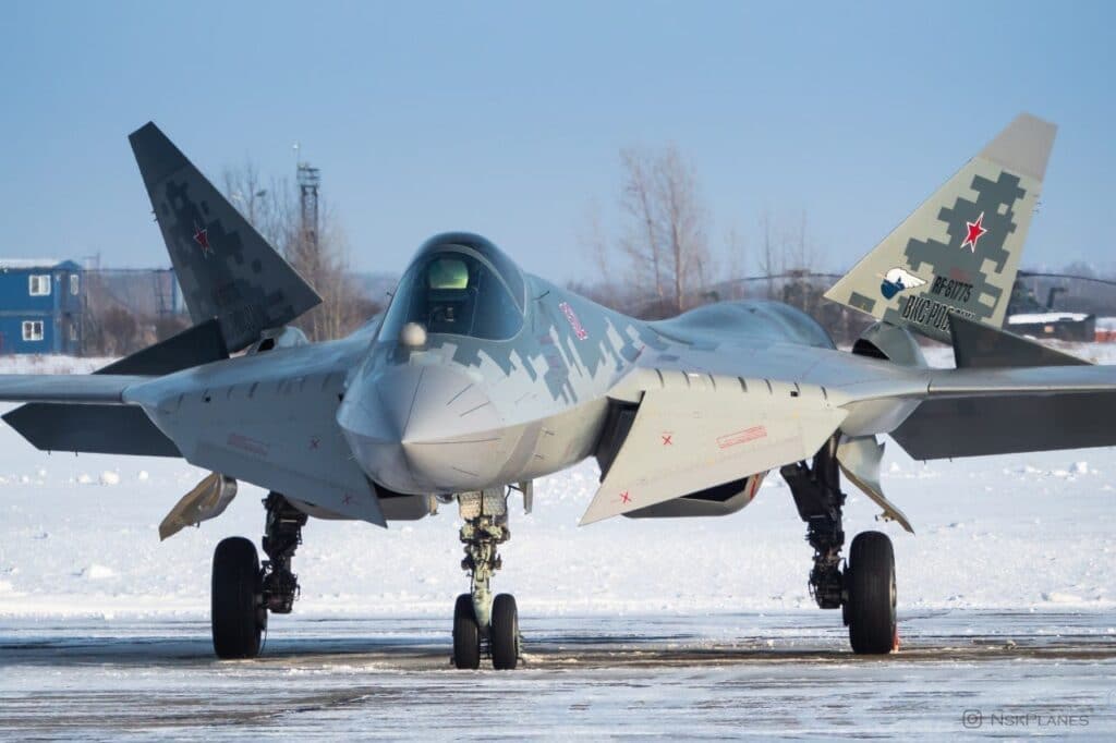  Новый Су-57 / ©NSK Planes 