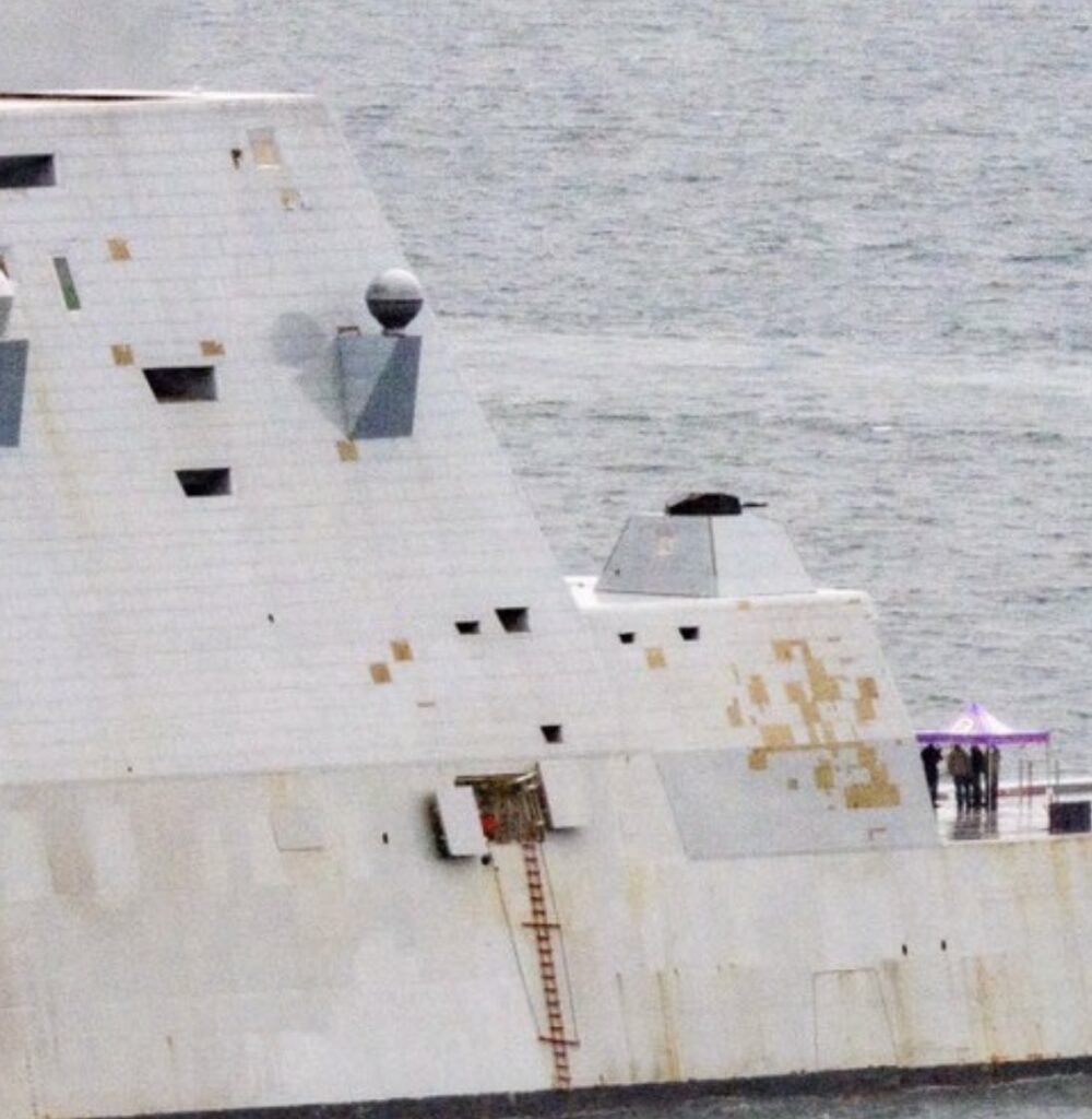 USS Zumwalt / ©twitter