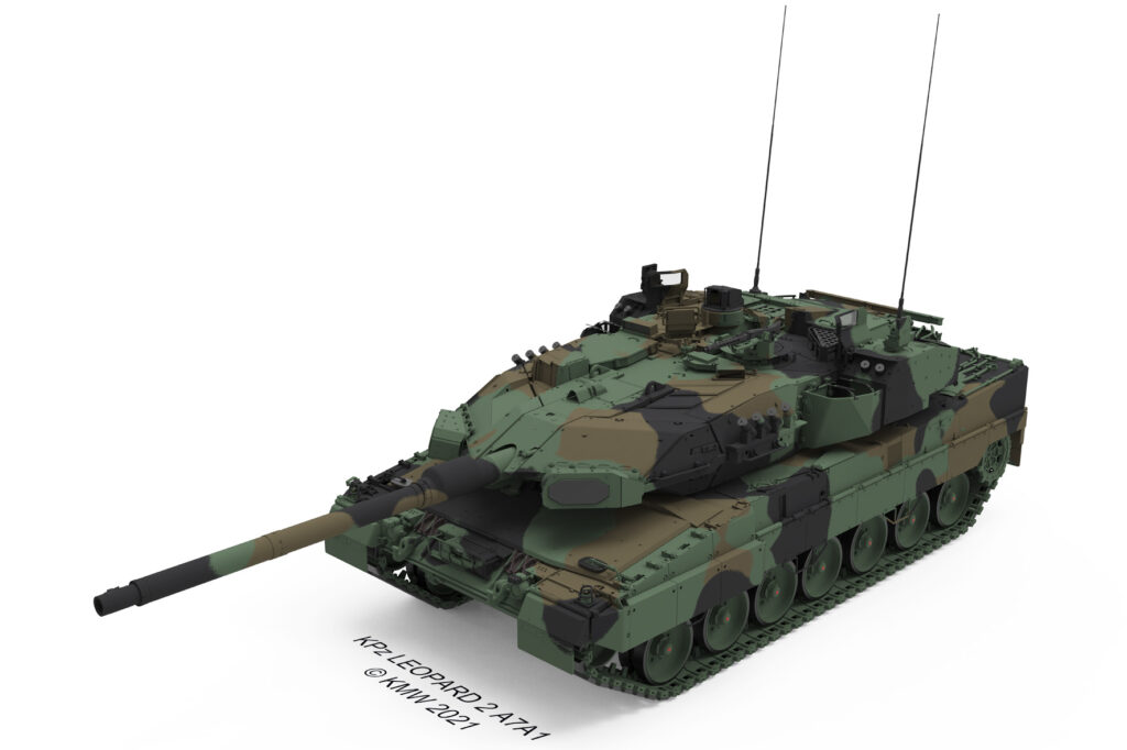 Leopard 2A7А1 c КАЗ / ©Krauss-Maffei Wegmann