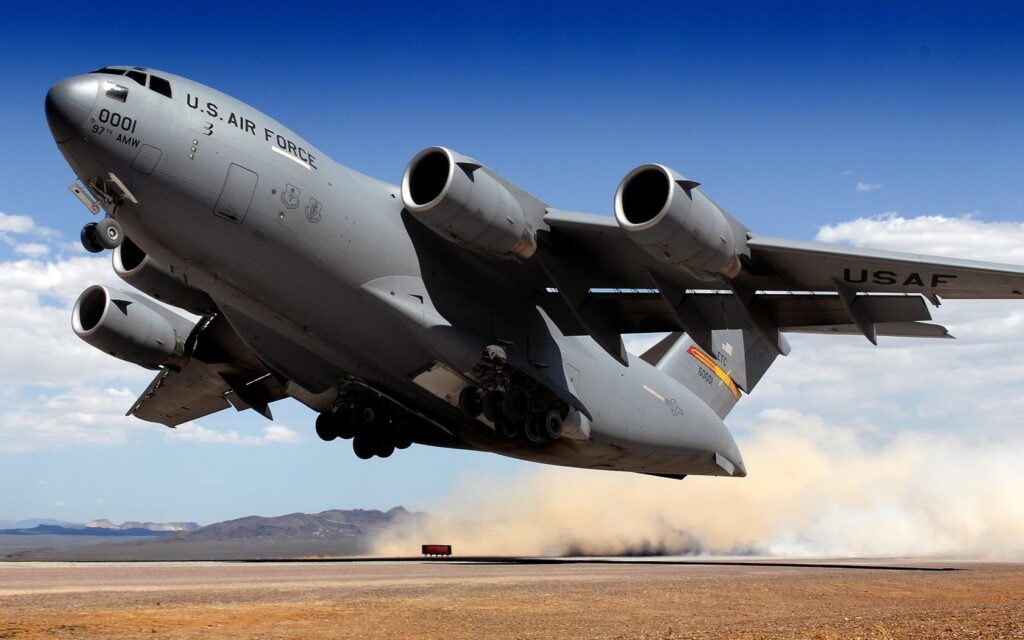 Военно-транспортный самолет Boeing C-17 Globemaster III. Фото: Flicr.com