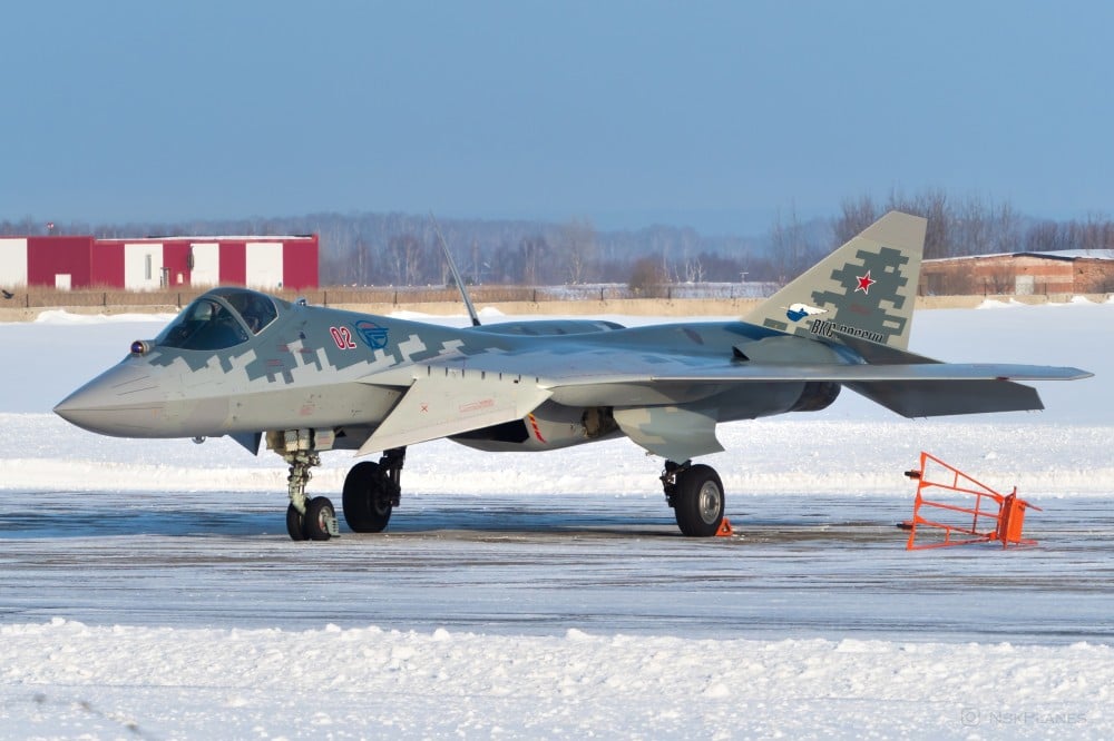 Новый Су-57 / ©NSK Planes