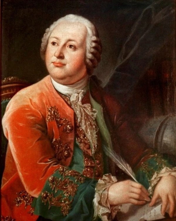 Леонид Миропольский. Портрет М.В. Ломоносова. 1787 г.