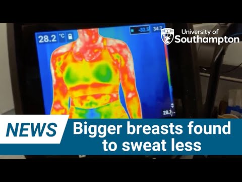 Your bra size changes how much you sweat, and it’s not what you’d think | University of Southampton