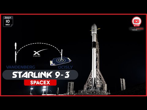 SpaceX Launch from California : Starlink 9-3 Mission From Vandenberg | 70th Launch of 2024