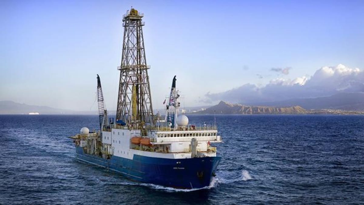 Исследовательское судно JOIDES Resolution / © IODP 