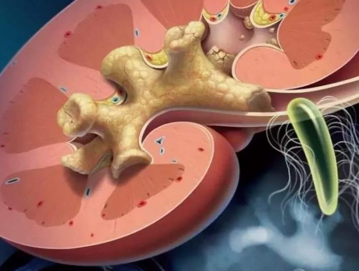 Коралловидные камни могут заполнять едва ли не чашечно-лоханочную систему почки, в которой они находятся / © МНОЦ МГУ имени Ломоносова