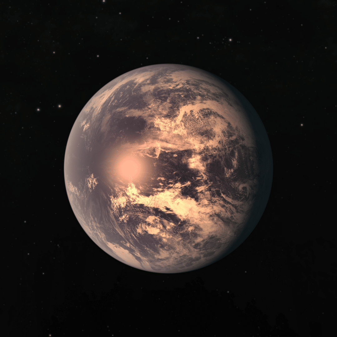 Экзопланета TRAPPIST-1e в представлении художника / © NASA/JPL-Caltech