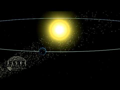 Camelopardalids Meteor Shower Animation